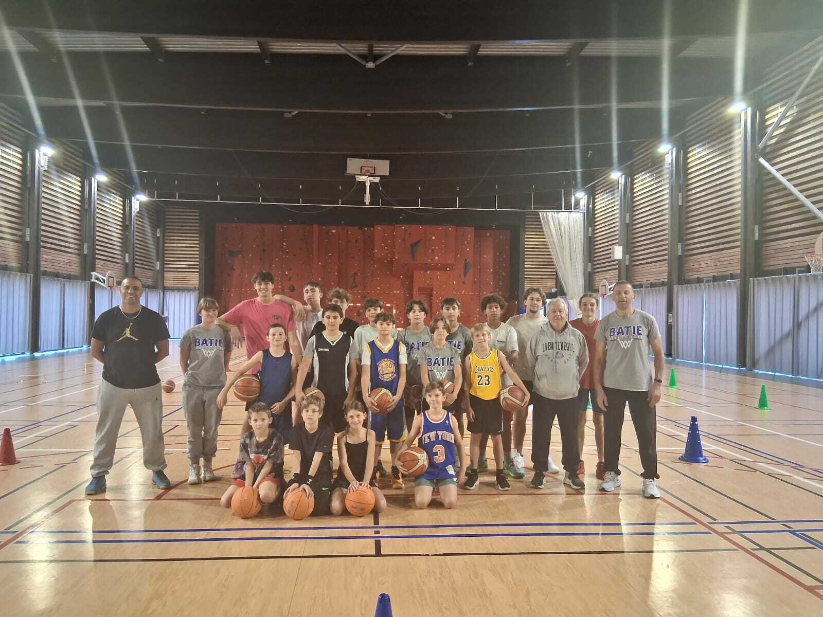 Une 1ere journée de stage bien soutenue , d'autres suivent.