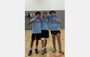 Nos U18M 3x3 gagnent à nouveau