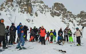 En ski, en snow, le Batie Basket a fait son show ce dimanche à Réallon