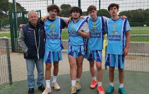 Nos U18M 3x3 finissent sur le podium du Masters de Ligue SUD