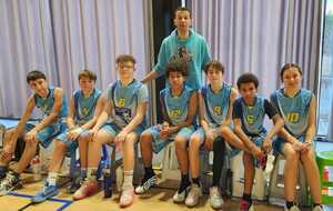 Nos U15 M vainqueurs au finish