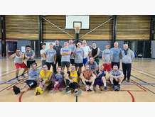 Les Loisirs pour un tournoi 3x3 très apprécié lors de la dernière séance. 