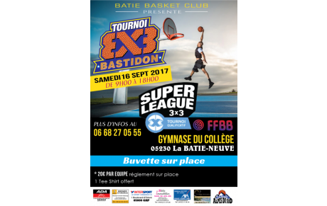 Le Batie Basket et son Tournoi 3x3