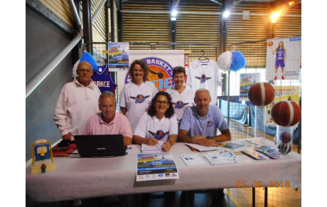 Le BBC a tenu son stand &quot;basket&quot; !!!