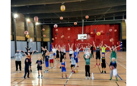 La campagne 'Basket santé&quot;, un franc succès !!! 