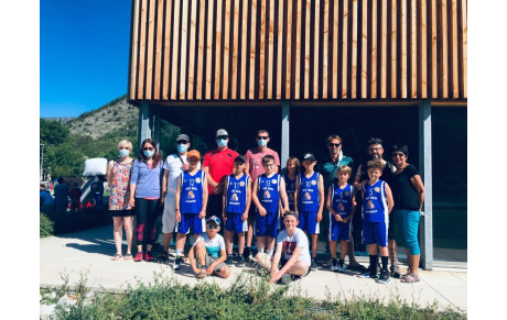 Nos U11 se régalent à la FNMB à Veynes