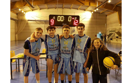 Nouvelle victoire pour nos U15M en Championnat 3x3 