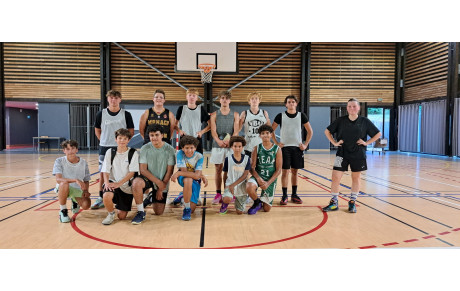 Une super ambiance de fin de saison ce 1er juillet avec nos ados