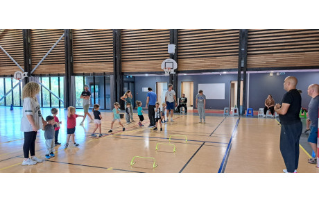 Le Batie Basket s'anime avec les 3 -5 ans