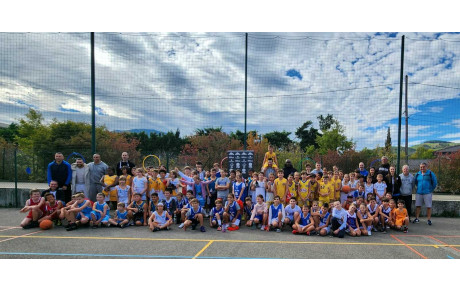 Le Batie Basket au top pour l'orga du Tournoi de brassage U11