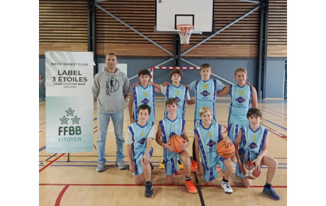 Les U13M toujours invaincus